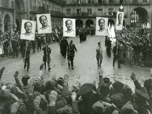 Francoist demonstration